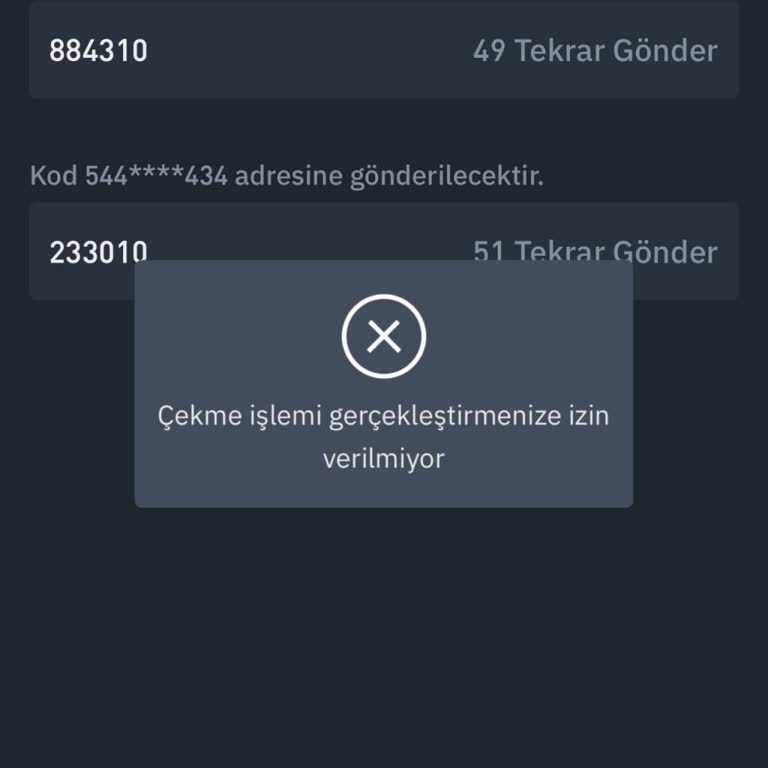 Binance TR Hesabımı Kısıtladı. Bakiyemi Binance Globale Çekemiyorum
