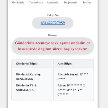 Kuryenet Asla Teslim Edilemeyen Gönderiler