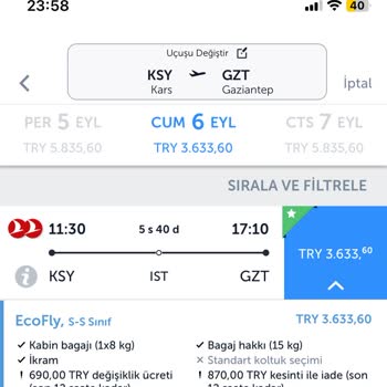 Obilet Uçak Bileti Değişim Ve İptal Sorunları