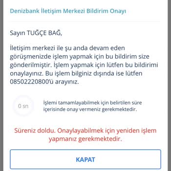 Denizbank Yıllık Aidat İade