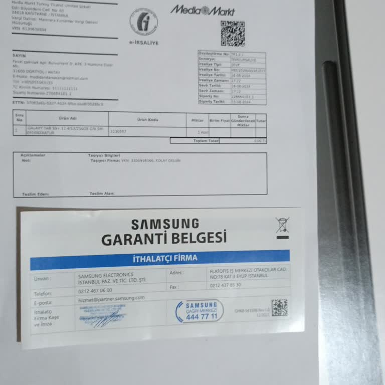Samsung Tan Adaptör Suz Cihaz Satışı