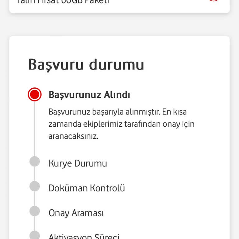 Vodafone Hat Teslimat Ve Bilgilendirme Sorunu