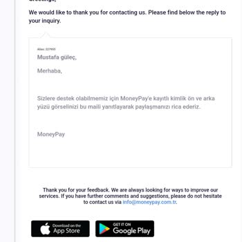MoneyPay Mağduriyeti Bizi Mahvetti