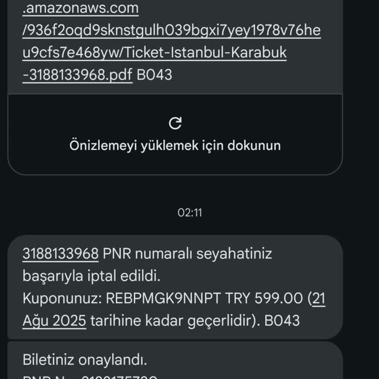 Büyük Pişmanlık Kamil Koç Turizm