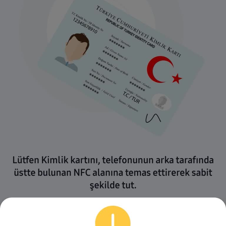 Samsung S Wallet Kimlik Okutma Hatası