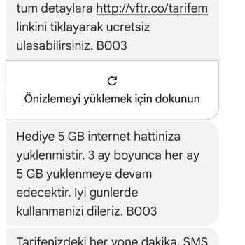 Vodafone Red'li Özel 18 GB Paketi Fiyat Artışı Şoku