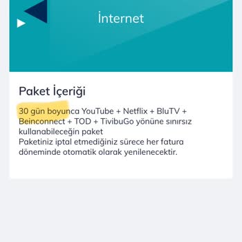 Türk Telekom Paketinde Yanıltıcı Bilgilendirme