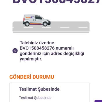 Hepsijet Kayseri Battalgazi Kargomu Teslim Etmiyor