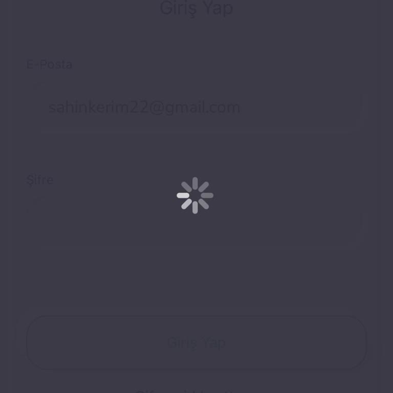 Rent Go Uygulama Giriş Hatası