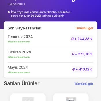 HepsiPay Hepsiburada Link Gelir Kazancı