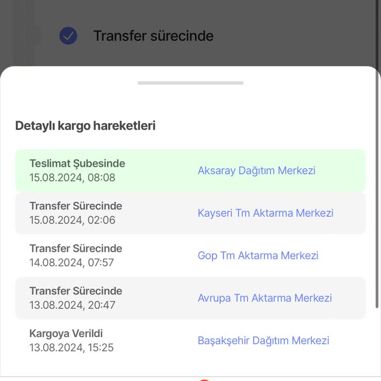 Hepsijet Pişmanlık Resmen Kargom Gelmiyor