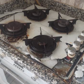 Kumtel Kronik Ocak Camı Patlaması