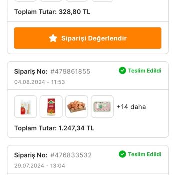 Migros Siparişlerimizin Kurye Tarafından Keyfi İptallerine Çözüm Bekliyoruz