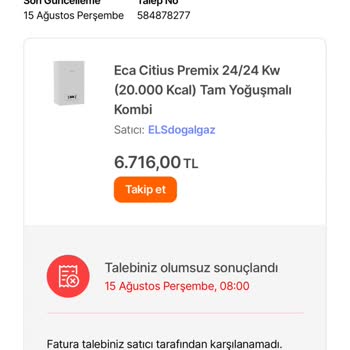 Hepsiburada Fatura Talebimin Karşılanmaması