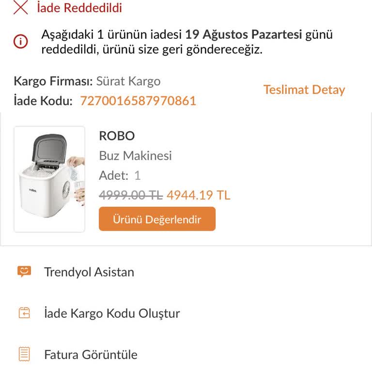 Robo Türkiye Buz Makinesi