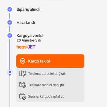 Hepsiburada'dan Aldığım İki Üründen Birisi Gelmiyor Belirtilen Tarihte