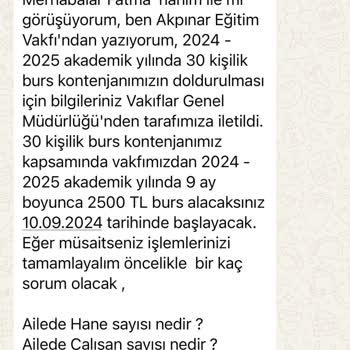 Burs Vaadiyle Dolandırıcılık Yanıltıcı Burs Başvurusu Ve İletişim Sorunları