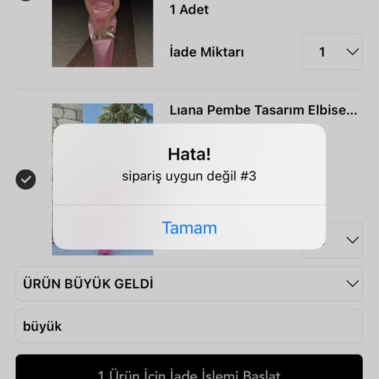Eyyo Atelier İade Kodumu Alamıyorum.