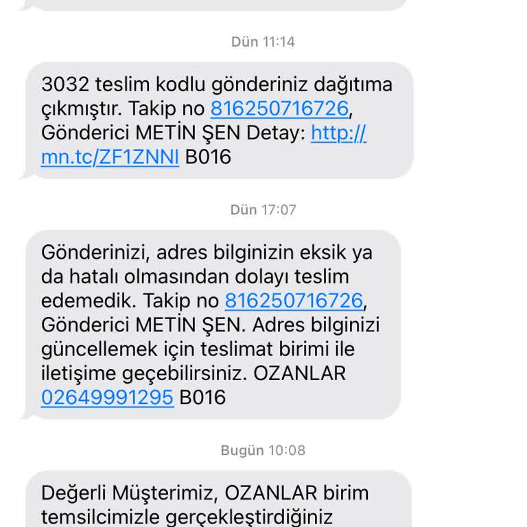 MNG Kargo Sakarya Ozanlar Şubesi