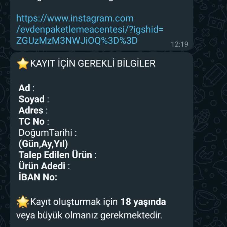 Evde Ekişi Paketleme Şikayetim Var Bilginize