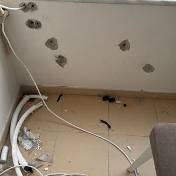 Randevusuz Gelen Klima Montajı Evimi Mahvetti