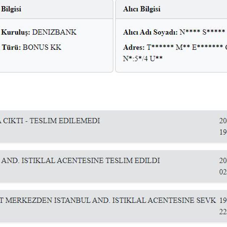 Kuryenet Evde Olmayan (! ) Müşteri...