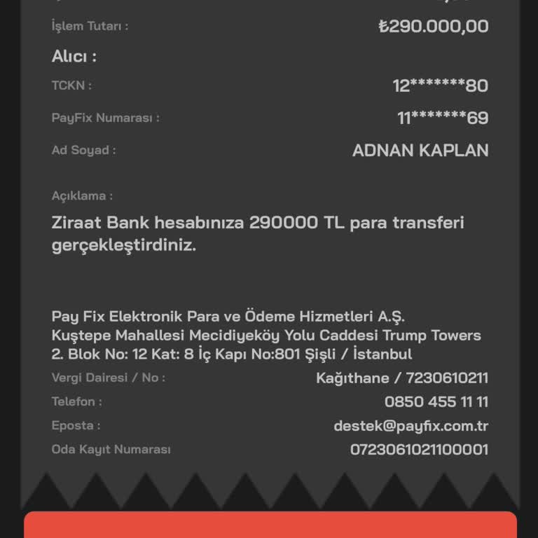 Payfix Fraud İşlem Sıkıntısı