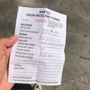 Pull And Bear Mağazasında İade Süreci Sorunu