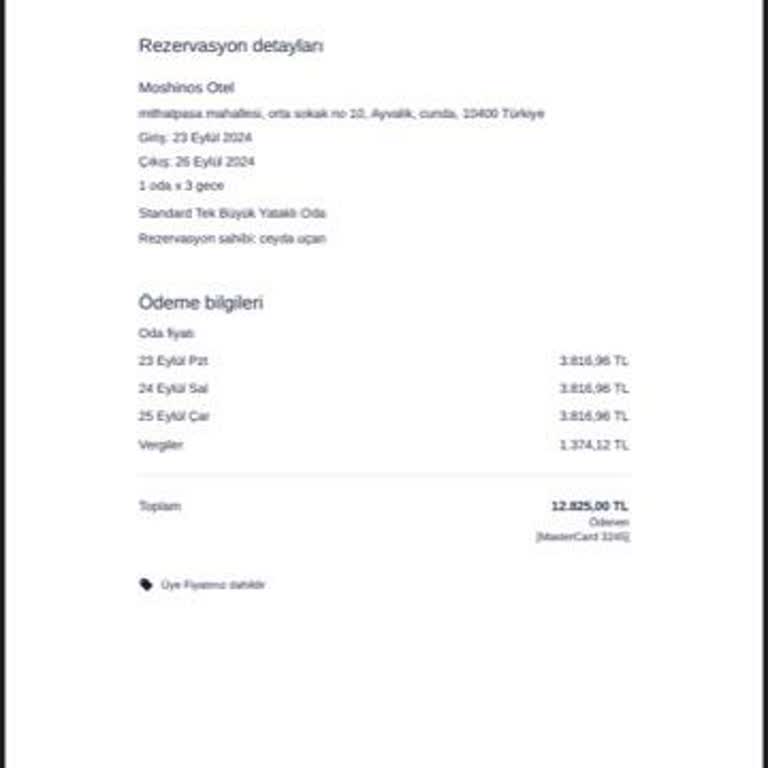 Hotels.com Para İadesi Sorunu