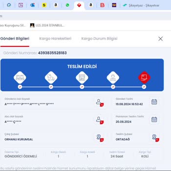 Aras Kargo Teslim Edildi Uydurmacası Ayıp