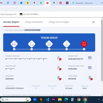 Aras Kargo Teslim Edildi Uydurmacası Ayıp