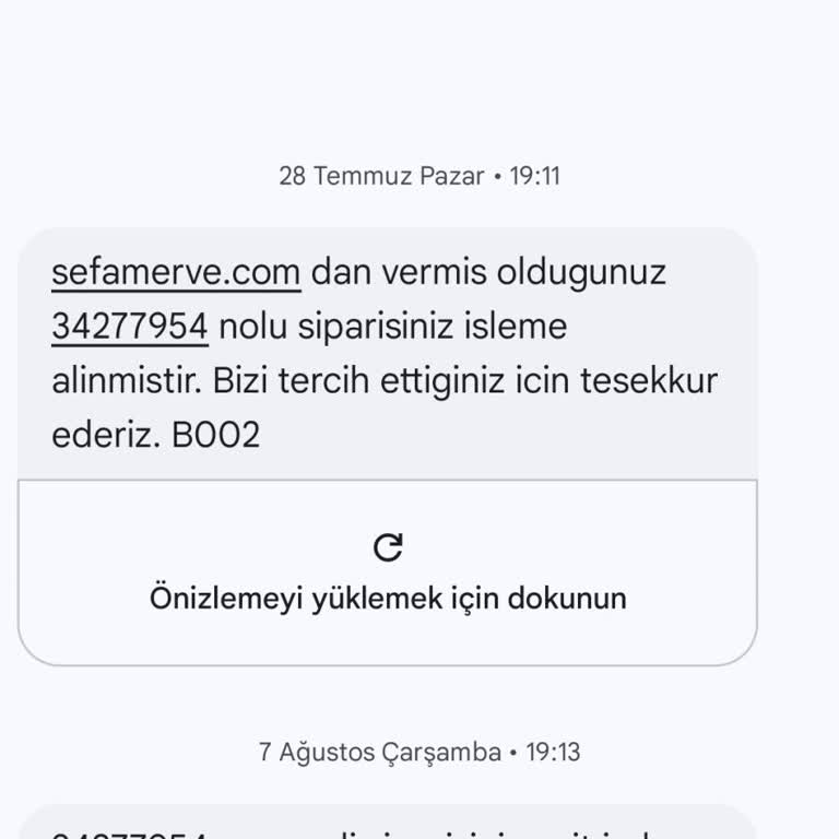 Sefamerve İade Ücretini Yatırmıyor!