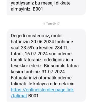 TeknosaCell Fatura Şoku Ve Müşteri Hizmetleri Sorunu
