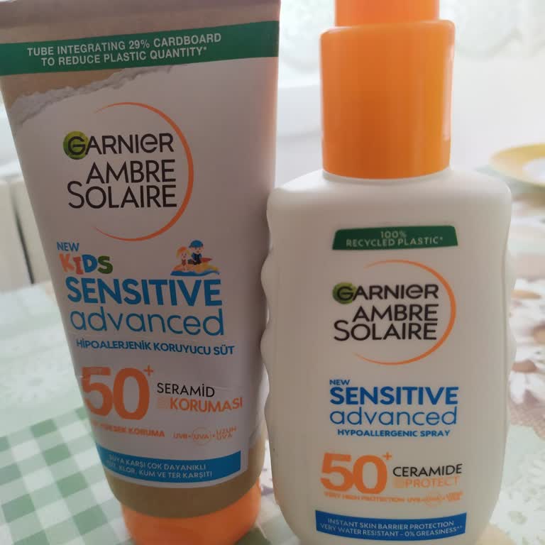 Garnier Güneş Koruyucu Krem Güneşten Daha Çok Yaktı Ve Acı Verdi