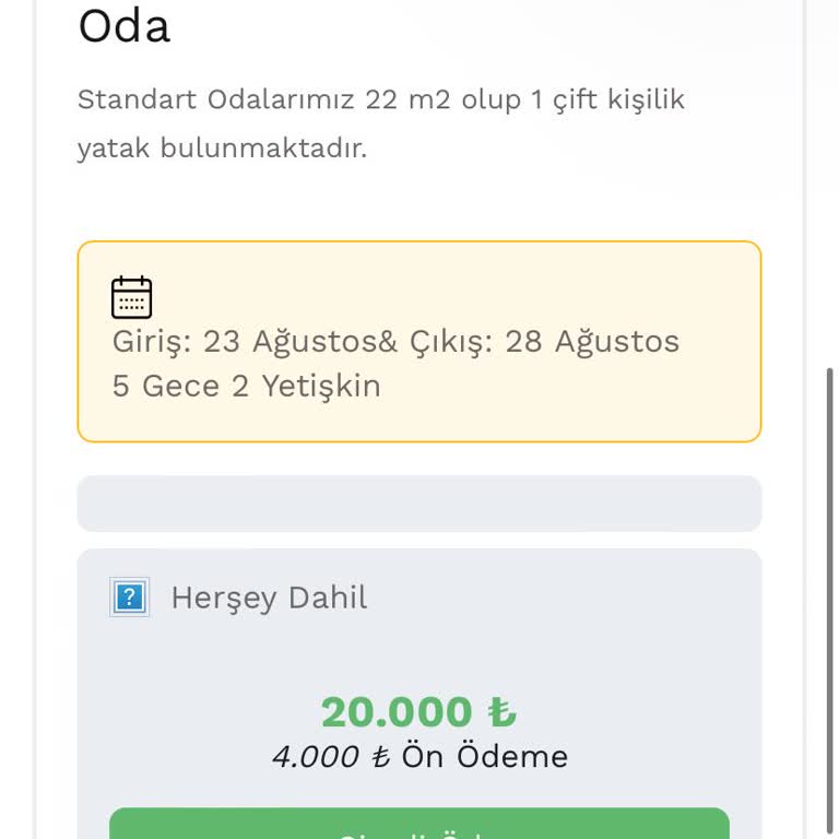 Etstur Fahiş Fiyatlandırma. (Fazla Para Talebi)