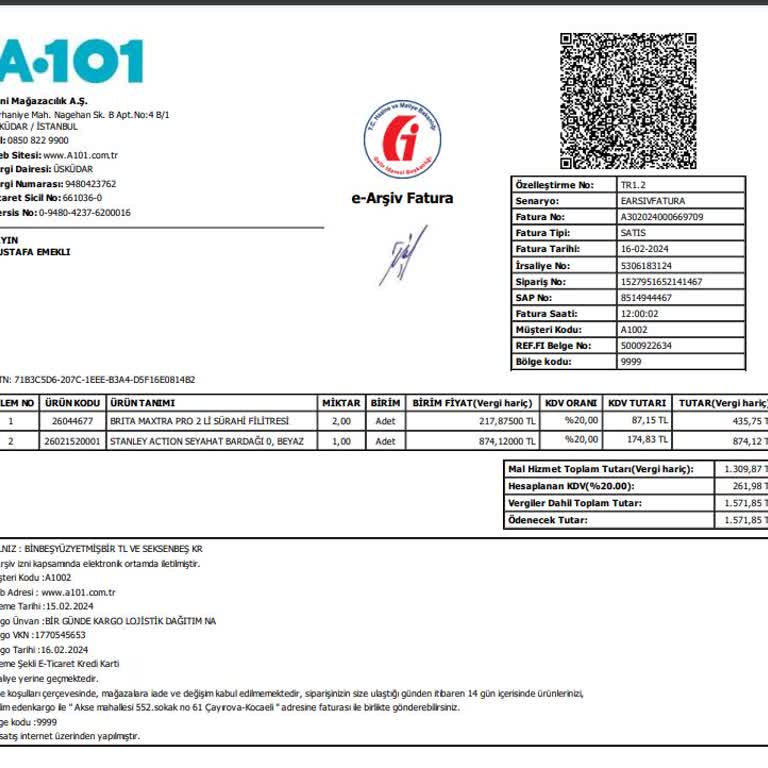 A101 Stanley Action Seyahat Bardağı