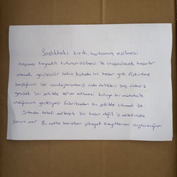 N11 Kutuya Müdahale Hasarlı Aksesuar