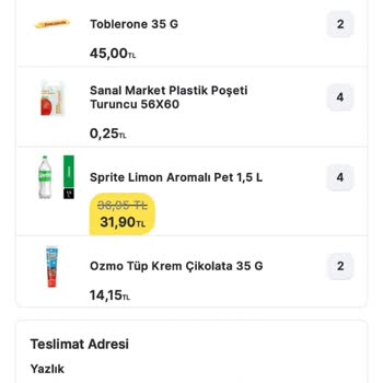 Migros Siparişimi Getirmiyor, Paramıda Aldı