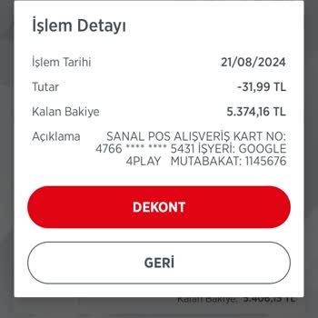 Kim GB İster Uygulaması Parasını Ödediğim MTB'leri Vermedi