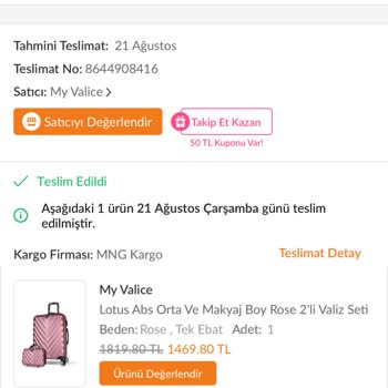 Trendyol Yanlış Ürün Ve Eksil Ürün Yırtık Ürün Gönderimi