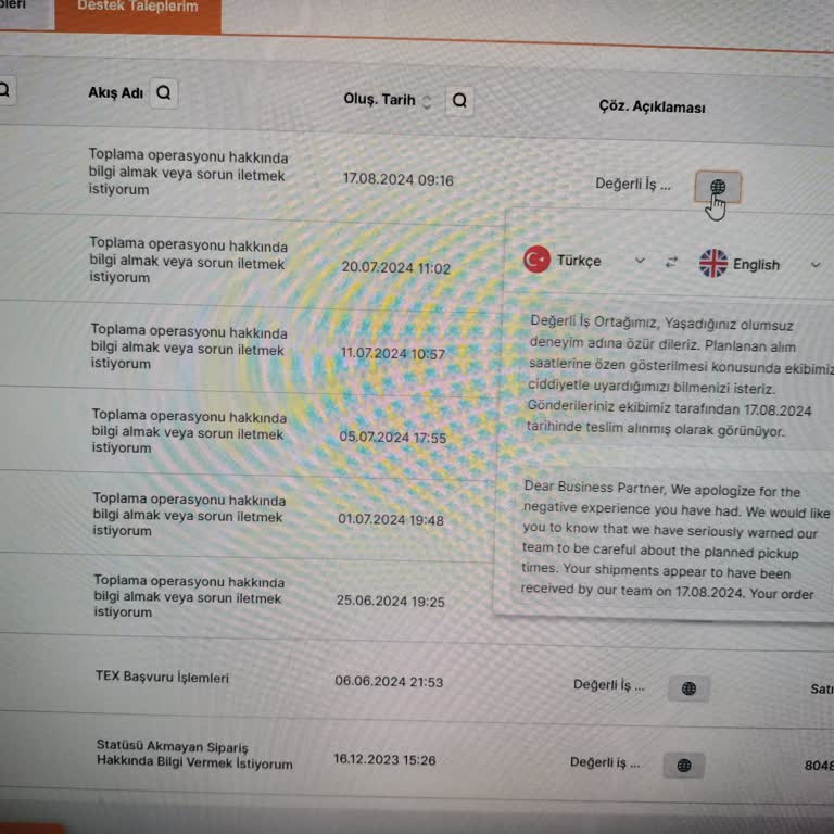 Satıcı Olduğum Mağazam Anlaşmalı Trendyol Express Kargolarımı Almıyor