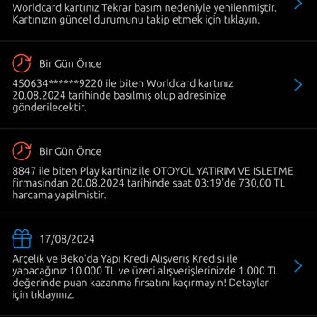 Yapı Kredi Bankası Kredi Kartımdan Habersiz Çekilen Ödeme