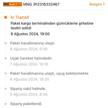 Temudan Şikayetçiyim, Kargolarımın Gümrükte Bekletilmesini İstemiyorum