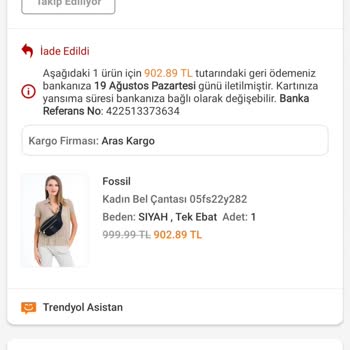 Boyner Ücret İadesi Sorunu Yaşıyorum