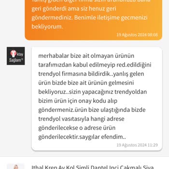 Trendyol Ürün İadelerimi Karıştırdı Şimdi De Ürünlerimi İade Etmiyor