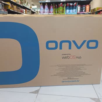 A101 Onvo TV Ekran Kırık Çıktı
