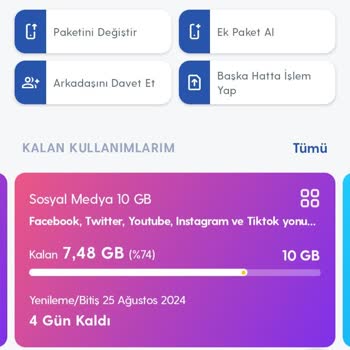 Turkcell Sosyal Medya Paketi Hakkında Mağduriyet
