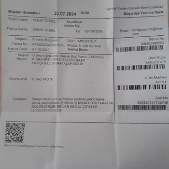 FTZ AVM İPhone 11 Şikayet
