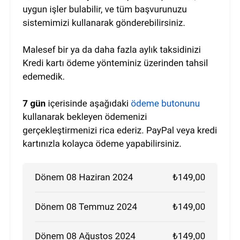 Cvmaker.com.tr Haksız Faturalandırma Ve Ücretlendirme Sorunu