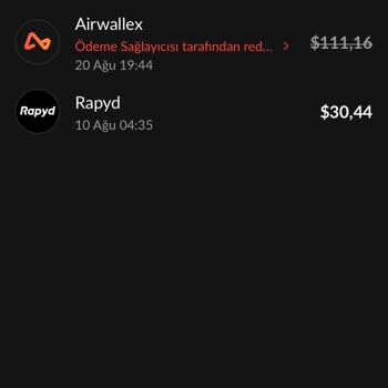 Airwallex Çekim Sorununa Çözüm